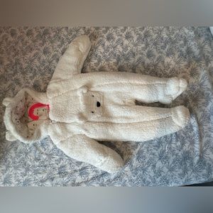 6-9 Month Baby Polar Bear Winter Snuggie